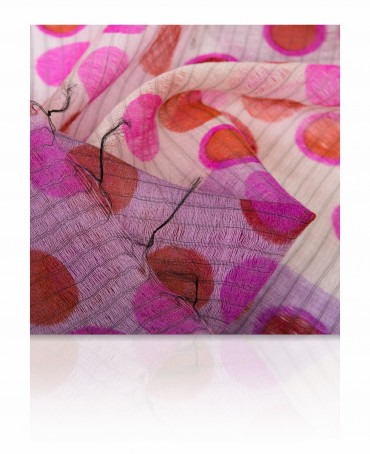 Палантин Женский SW-POLKA/PINK